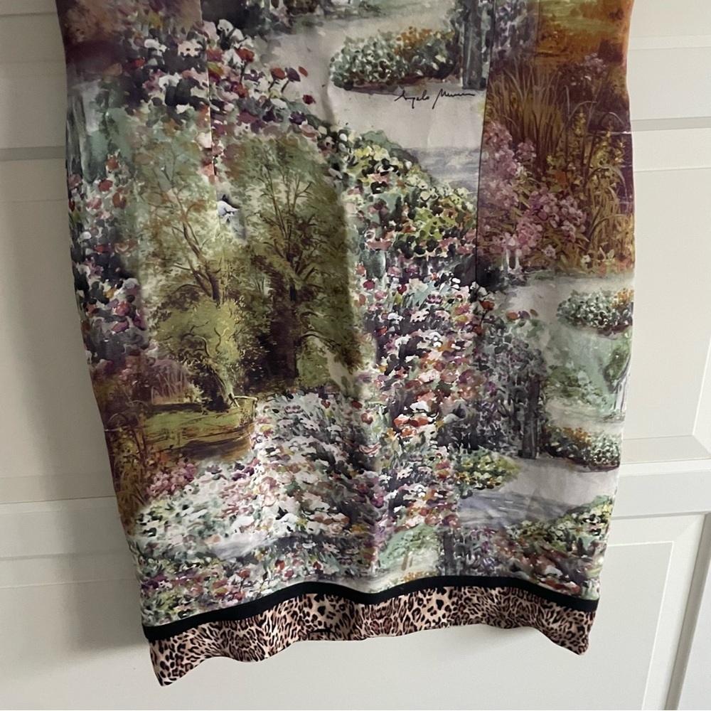 Angelo Marani Leopard Scenic Print Pattern Mix Sh… - image 7
